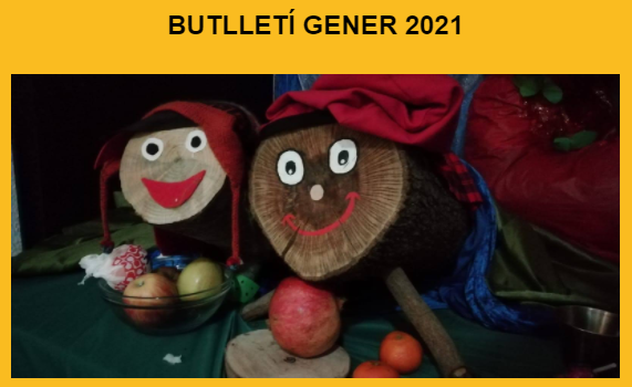Portada del butlletí de gener 2021