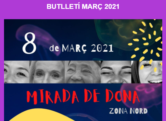 Portada del butlletí de març 2021
