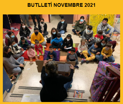 Portada del butlletí de novembre 2021