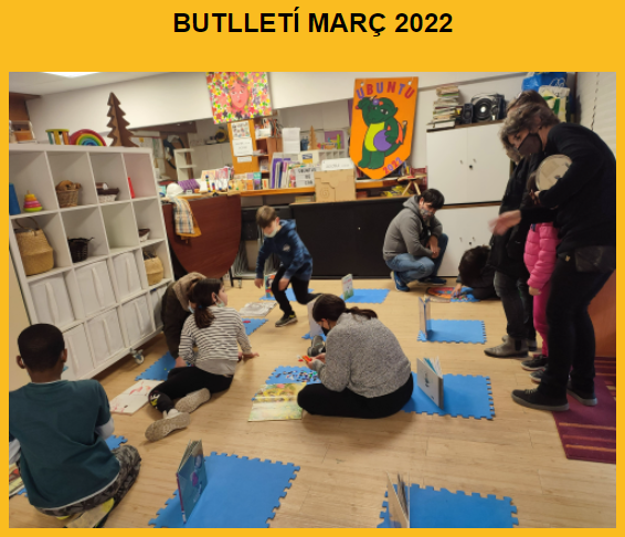 Portada del butlletí de març 2022