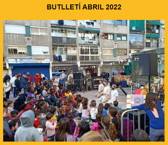 Portada del butlletí de abril 2022